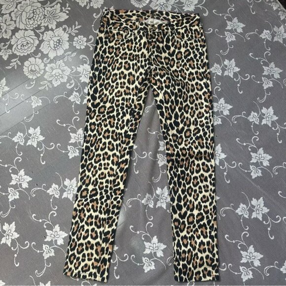 Kate Spade Broome Street Leopard Print Jeans Sz 26 - Picture 4 of 16